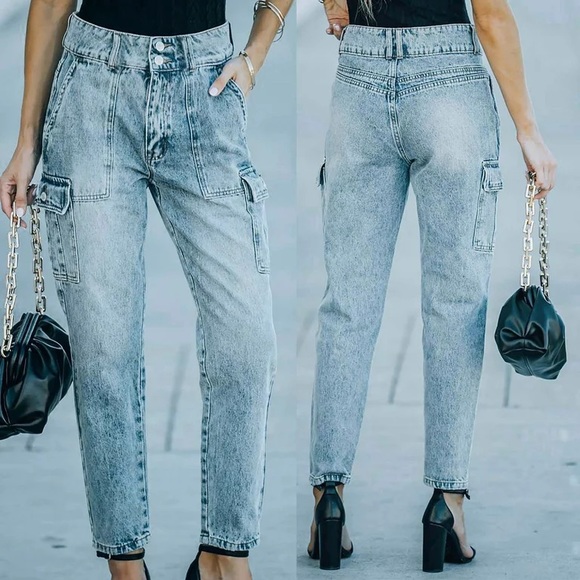 Vici Cargo high waist Jean - Picture 2 of 11